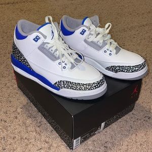 Air Jordan 3 Retro Racer Blue Size 7